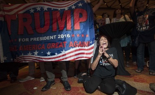 Des supporters de Donald Trump en Arizona, le 8 novembre 2016.