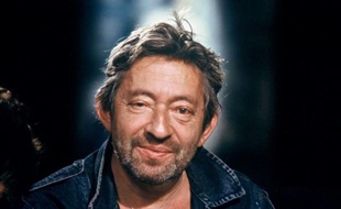 Serge Gainsbourg sur le plateau de l'emission «Zenith» à Paris, le 26 septembre 1988.