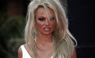 Pamela Anderson, le 27 mai 2014, à Monaco.