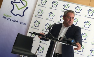 Lille, le 19 septembre 2016 - Xavier Bertrand president de la region Hauts de France