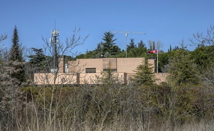 L'ambassade de Corée du Nord à Madrid.
