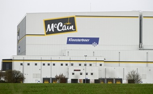 L'usine McCain de Harnes dans le Pas-de-Calais.