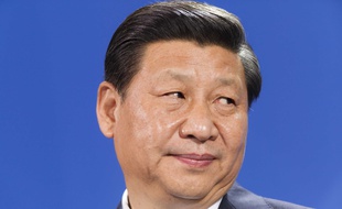 Le président chinois XI Jinping, le 28 mars 2014 à Berlin, en Allemagne.