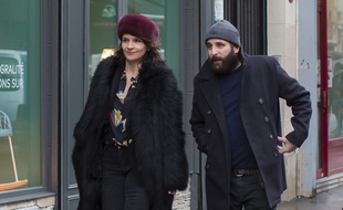 Juliette Binoche et Vincent Macaigne dans Doubles vies d'Olivier Assayas
