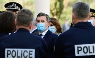 Gérald Darmanin était en visite à Marseille ce jeudi