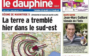 La une du