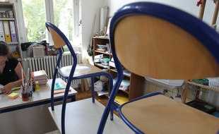 Strasbourg le 03 09 2012.Illustration dans une école.