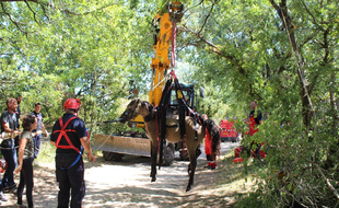 Un poulain a été extrait d'un puits par les pompiers à Bruniquel, dans le Tarn-et-Garonne.