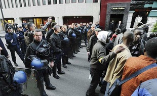 Les sans-papiers qui occupaient le siège social de la Fédération nationale des travaux publics ont été expulsés le 28 octobre.