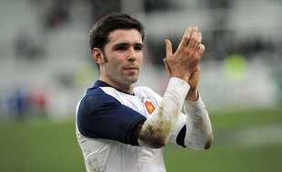 Le demi de mêlée du XV de France, Dimitri Yachvili.