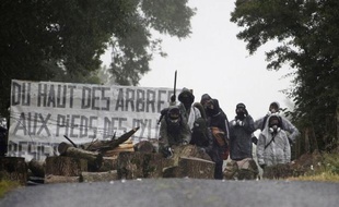 Un manifestant a été blessé à la tête lors d'affrontements entre des opposants à la ligne THT Cotentin-Maine et forces de l'ordre, à Montabot (Manche), a constaté une journaliste de l'AFP, tandis que la préfecture annonce deux manifestants et deux gendarmes blessés.