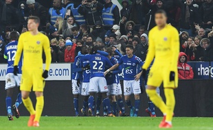 Football: A la même période l'an dernier, le Racing club de Strasbourg infligeait au PSG sa première défaite de la saison.