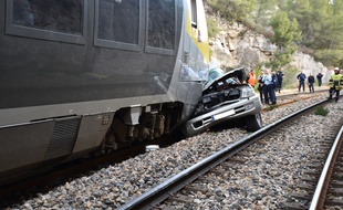 Le conducteur de la voiture n'a pas survécu à ses blessures.