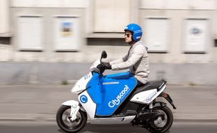 Un scooter électrique Cityscoot. Illustration.