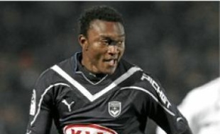 Maazou,avec le maillot bordelais.