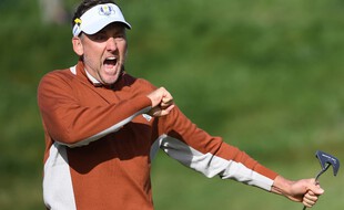 Ian Poulter, ici lors de la Ryder Cup 2018 à Paris.