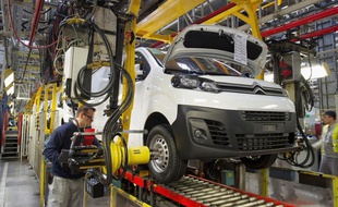 Fabrication d'un utilitaire Citroën Spacetourer