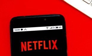 L'application Netflix.