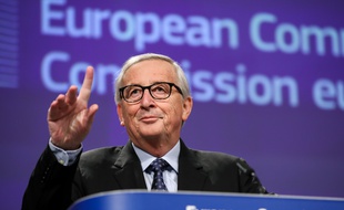 Jean-Claude Juncker, lors de sa conférence de presse de départ de la Commission européenne.