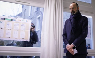 Edouard Philippe vote au Havre en pleine pandémie de coronavirus