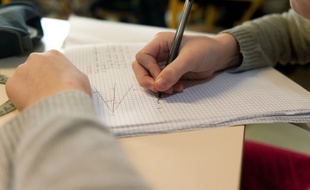 Un collégien en Bretagne.