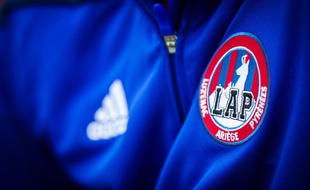 Le logo du Luzenac Ariège Pyrénées en juillet 2014.
