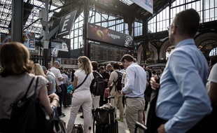 100.000 voyageurs ont été touchés de près ou de loin par la paralysie de la gare du Nord, le 19 juillet. La raison? Un incendie lié à un vol de cuivre. (Illustration)