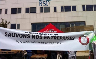 Action de travailleurs indépendants contre le RSI