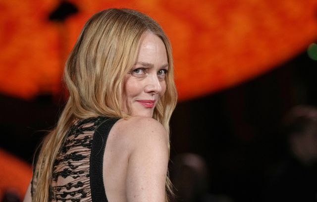 Vanessa Paradis au défilé Chanel, à Paris, le 6 octobre 2025.