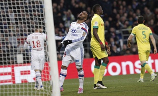 Alexandre Lacazette s'est montré plutôt discret pour son retour sur les terrains dimanche face à Nantes.