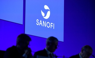 Illustration du laboratoire pharmaceutique français Sanofi, qui lance un essai clinique de phase 1 jeudi 3 septembre 2020.