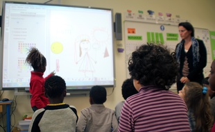 Le métier d'enseignant sera l'un des plus recherchés en Bretagne. Ici une école à Rennes.
