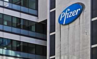 Le siège de Pfizer en France. (illustration)