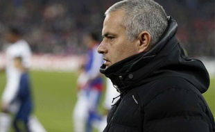 José Mourinho, le 26 novembre 2013 à Bâle (Suisse).