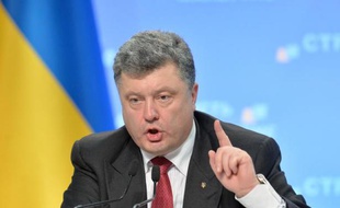 Le président ukrainien Petro Porochenko à Kiev le 25 septembre 2014