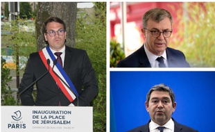 Geoffroy Boulard (17e), Jean-Pierre Lecoq (6e) et Jérôme Coumet (13e)
