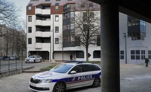 Une voiture de police dans le quartier de la Planoise, à Besançon. (archives)
