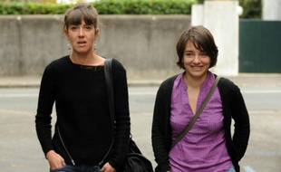 Aurore Martin et Haizpea Abrizketa le 5 novembre 2015 à Bayonne