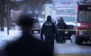 Illustration de la police de Chicago