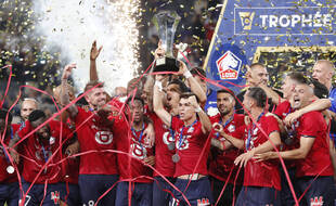 En remportant le Trophée des champions contre le PSG le 1er août 2021 à Tel Aviv, le Losc commence bien sa saison.