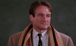Robin Williams dans «Le Cercle des poètes disparus».
