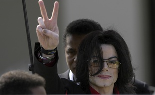 Le chanteur Michael Jackson