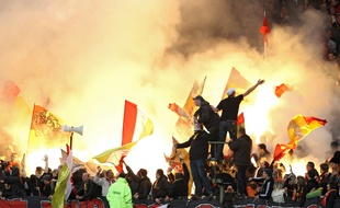 Illustration des supporteurs du RC Lens. (Archives)