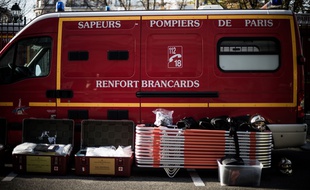 Un camion de la brigade des sapeurs-pompiers de Paris. (Illustration)