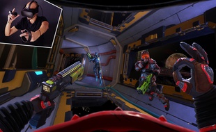 Space Junkies, future bombe de réalité virtuelle d'Ubisoft, à tester à Montpellier.