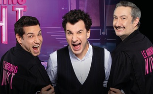 De g. à dr.: Benjamin Morgaine, Michaël Youn et Vincent Desagnat, les trublions du «Morning Night».
