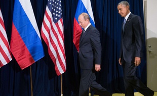 Barack Obama et Vladimir Poutine le 28 septembre 2015