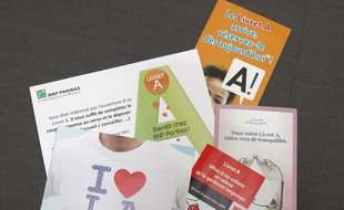Des publicités pour le Livret A.