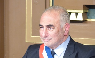 Georges Képénékian lors de son élection à la mairie de Lyon en 17 juillet 2017