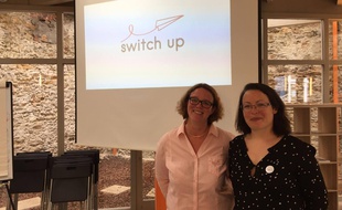 Gabrielle Rodier (à droite) et Cécile Renault, les créatrices de Switch Up.